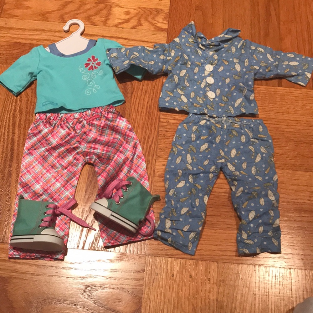 American girl doll pjs